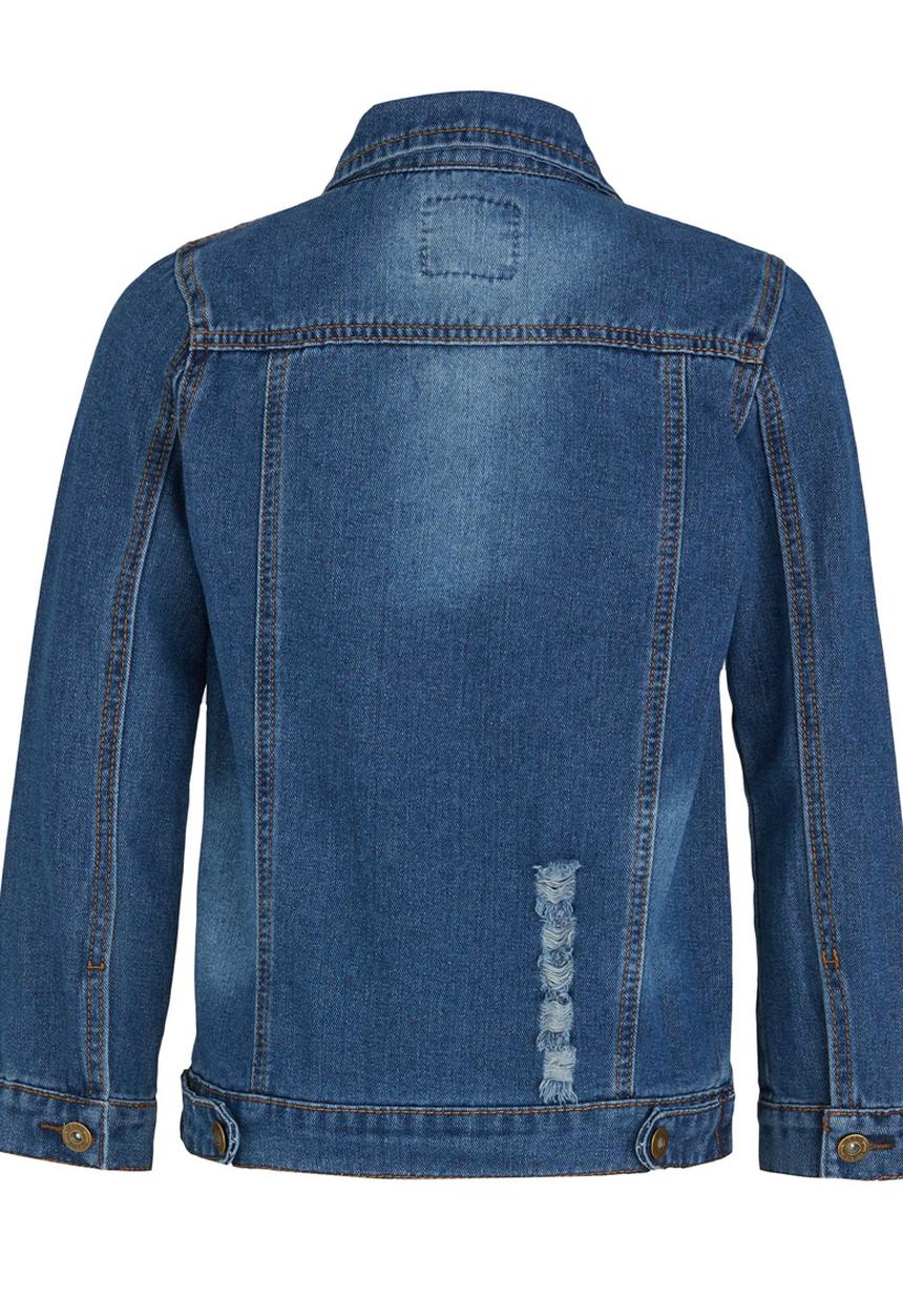 Pop Candy - Denim  Jacket Mid Blue