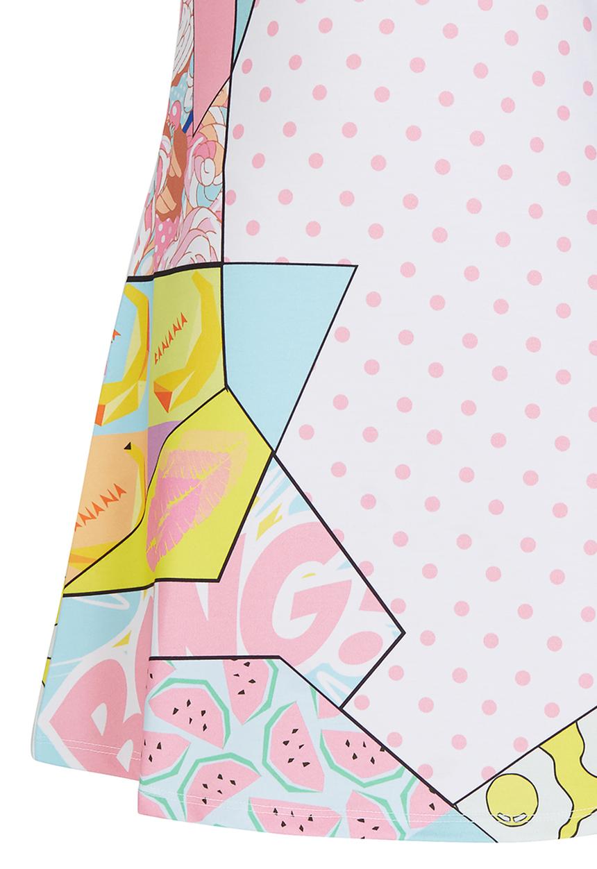 Soobe - Printed Dress Multi-colour