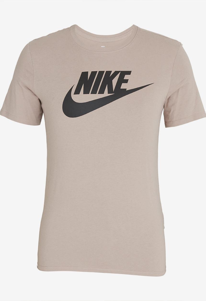 Nike - Nsw Icon Futura Tee - Nike - T-Shirts Taupe