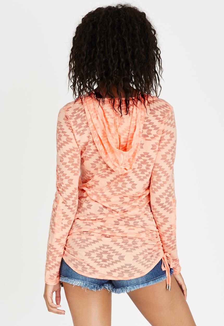 Rip Curl - Del Sol Burnout Longsleeve Tee Coral