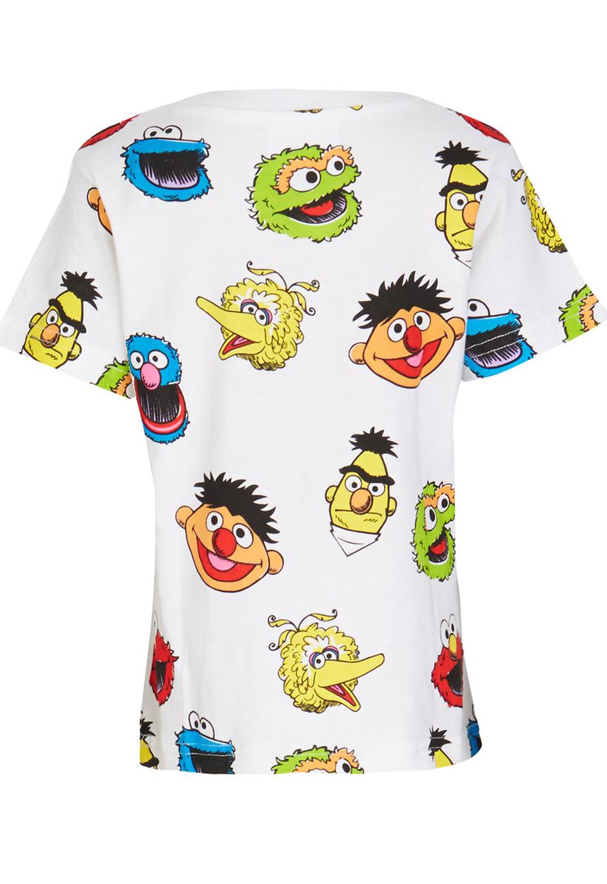 Pop Candy - Printed Sesame Street Tee Multi-colour