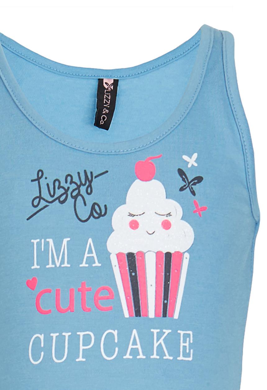 Lizzy - Zakuri Vest Pale Blue