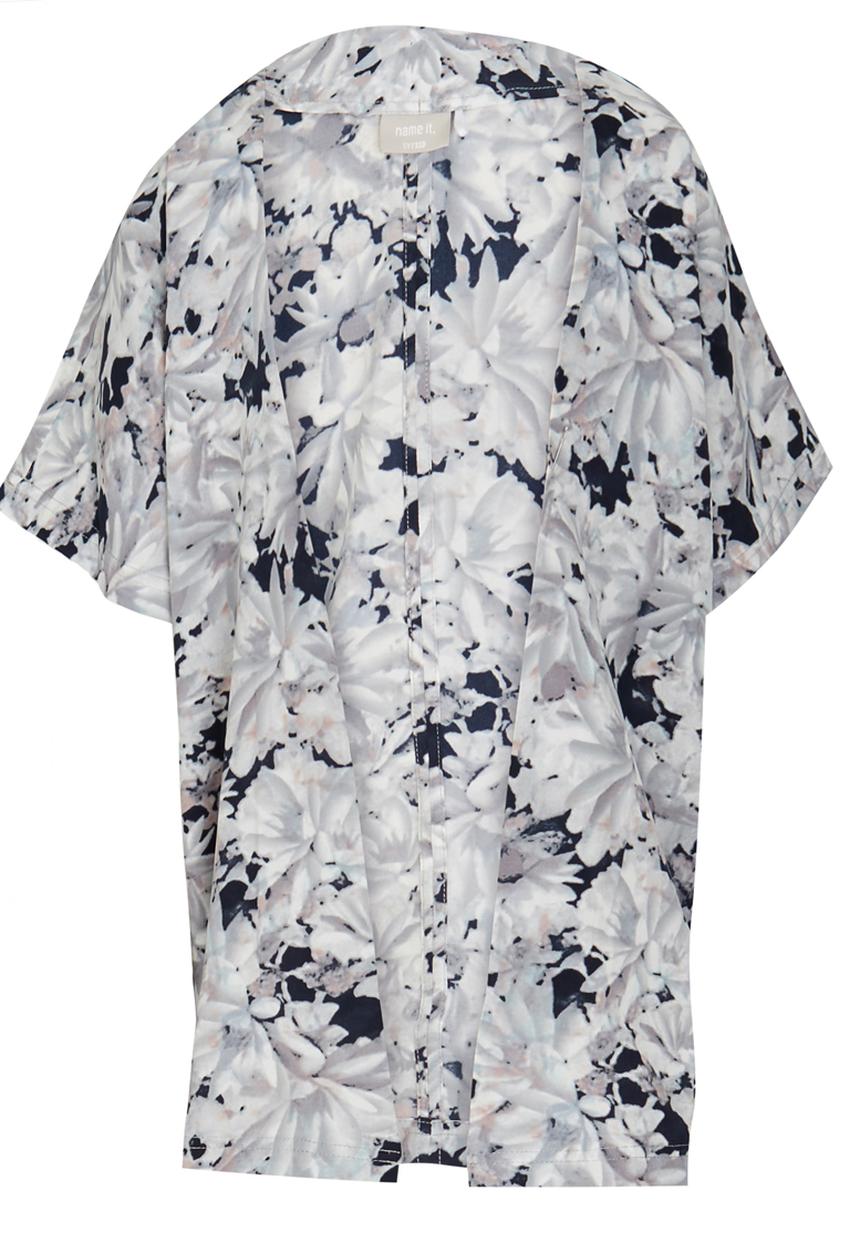 Name It - Printed Kimono Blue