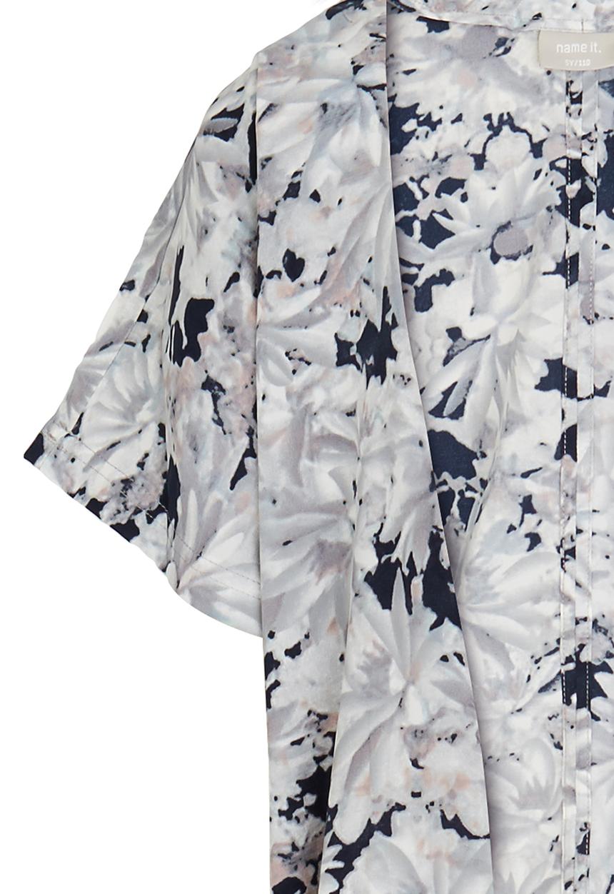 Name It - Printed Kimono Blue