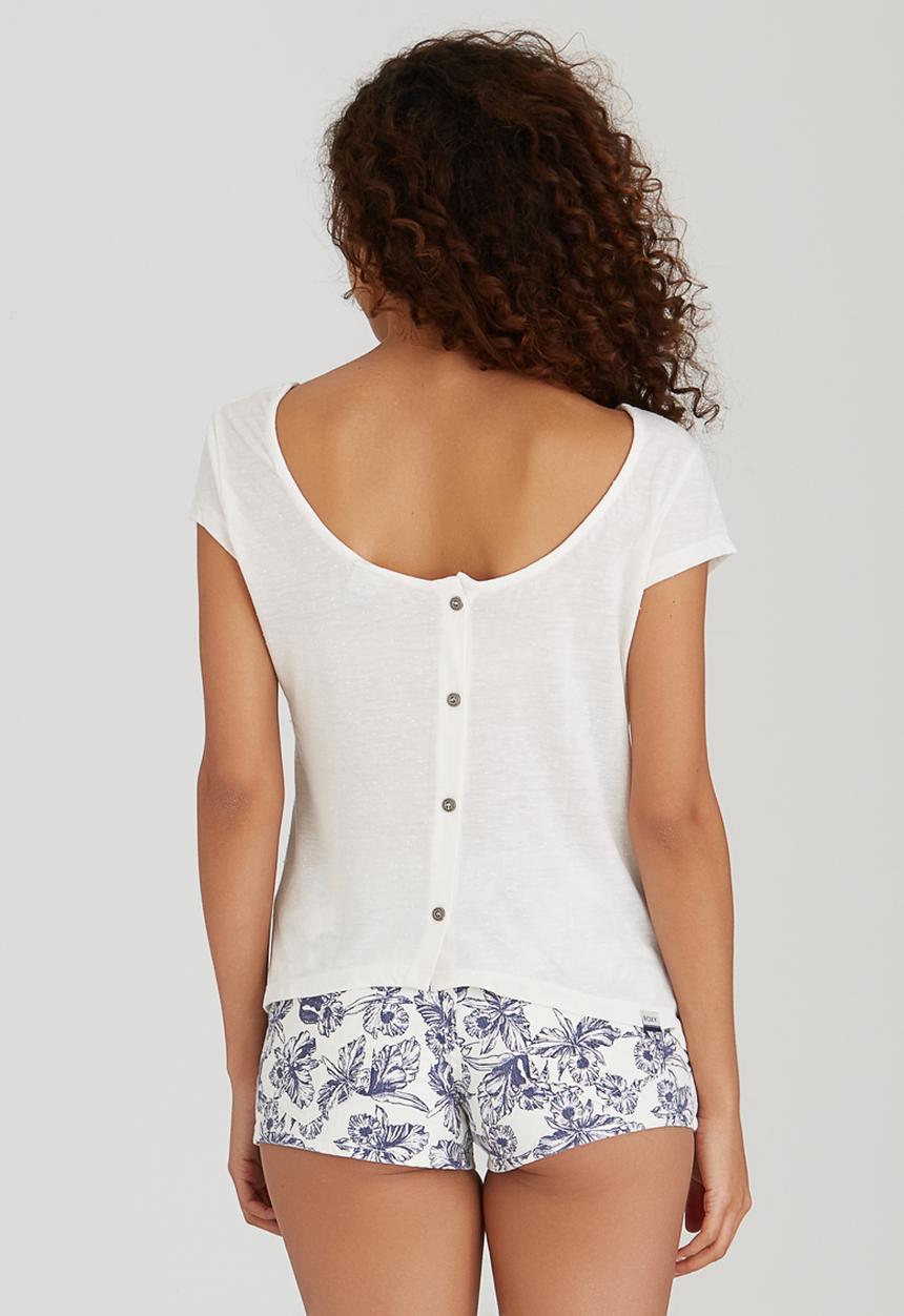 Roxy - Pointellism Tee Off White