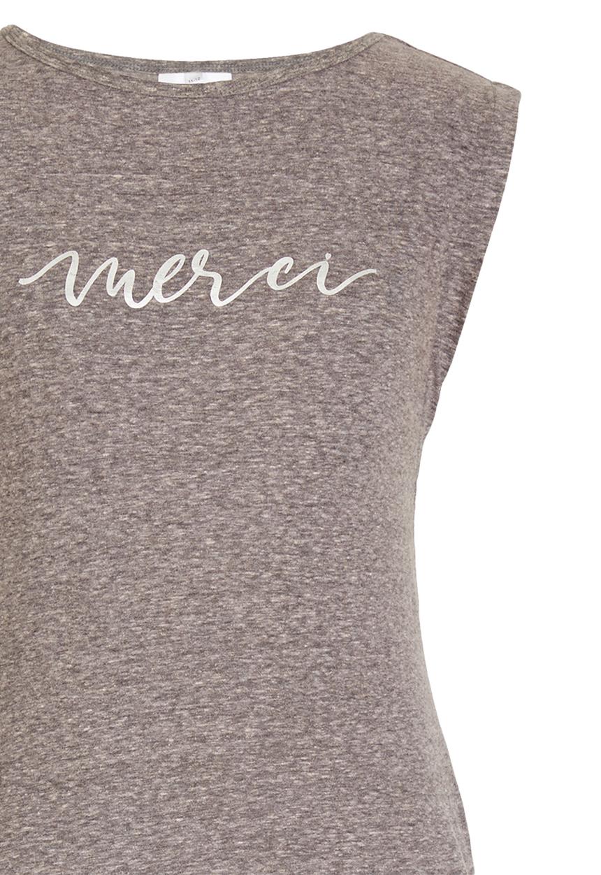 Rebel Republic - Side Tie Top Grey