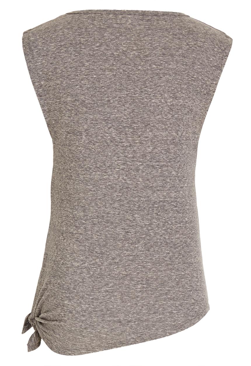 Rebel Republic - Side Tie Top Grey