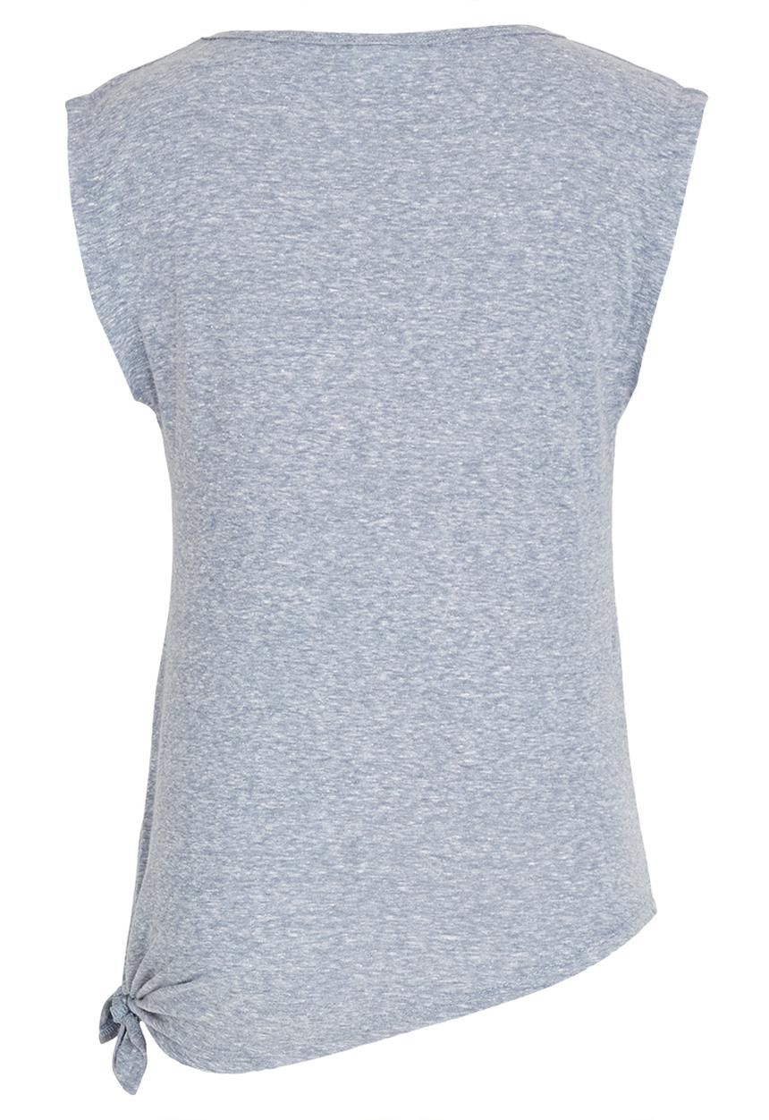 Rebel Republic - Side Tie Top Mid Blue