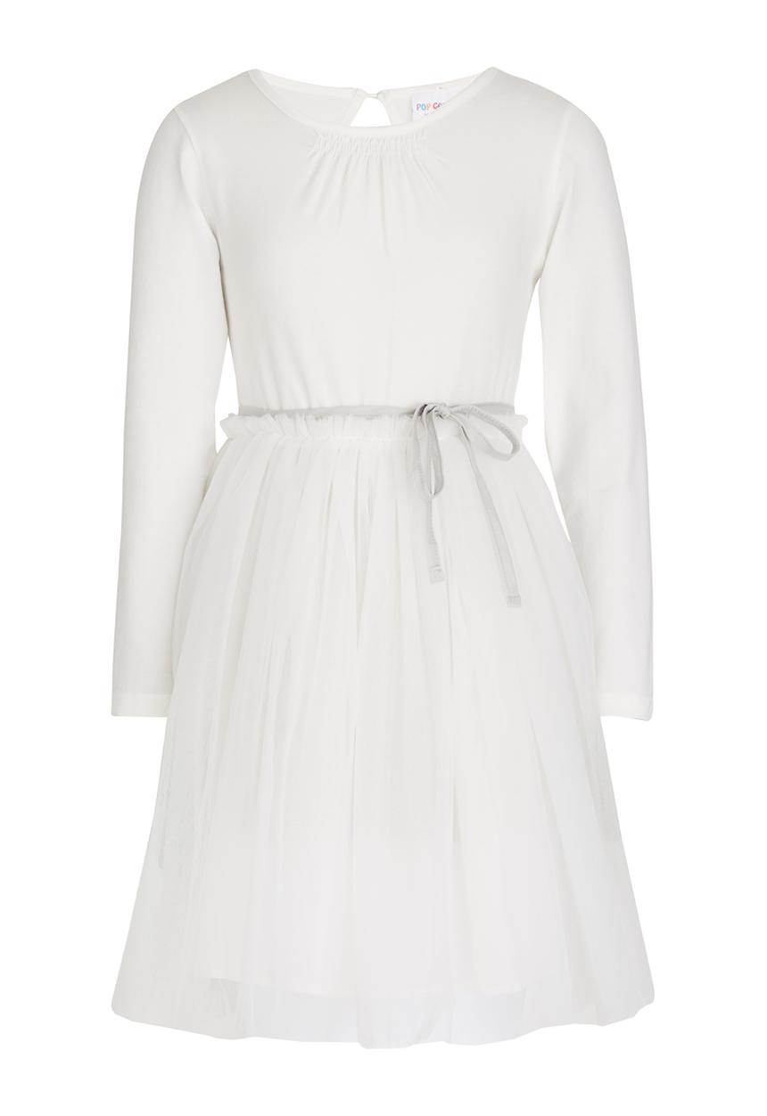 Pop Candy - Combo Dress White