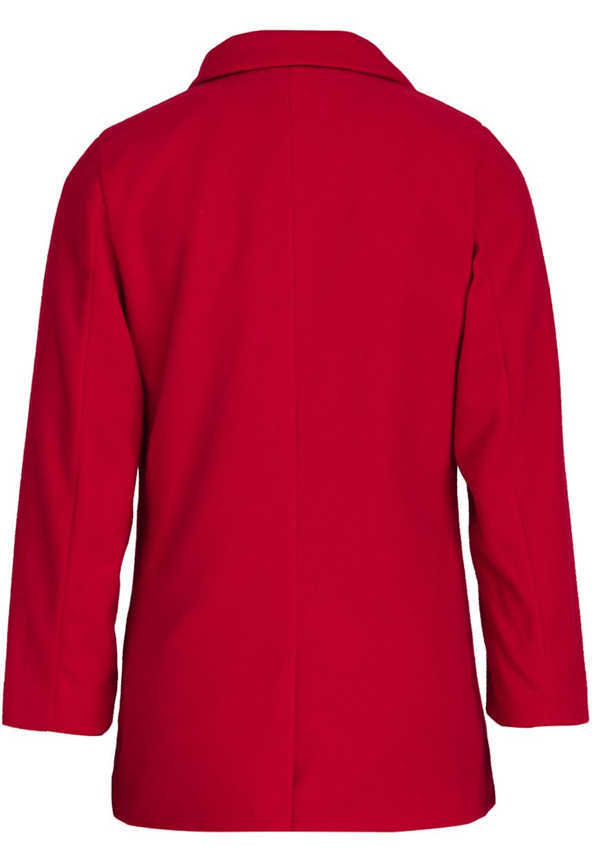 Pop Candy - Double Breasted Coat Red