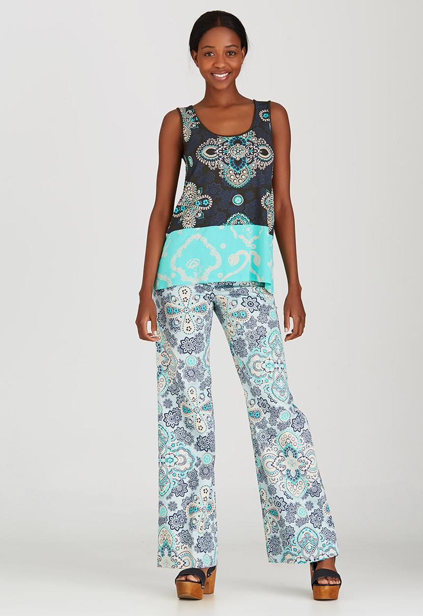 Maya Prass - Bela Bela Tank Turquoise