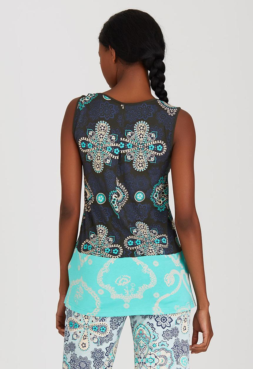 Maya Prass - Bela Bela Tank Turquoise