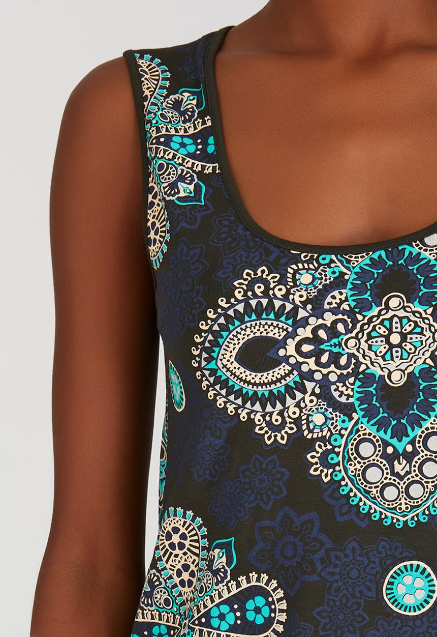 Maya Prass - Bela Bela Tank Turquoise