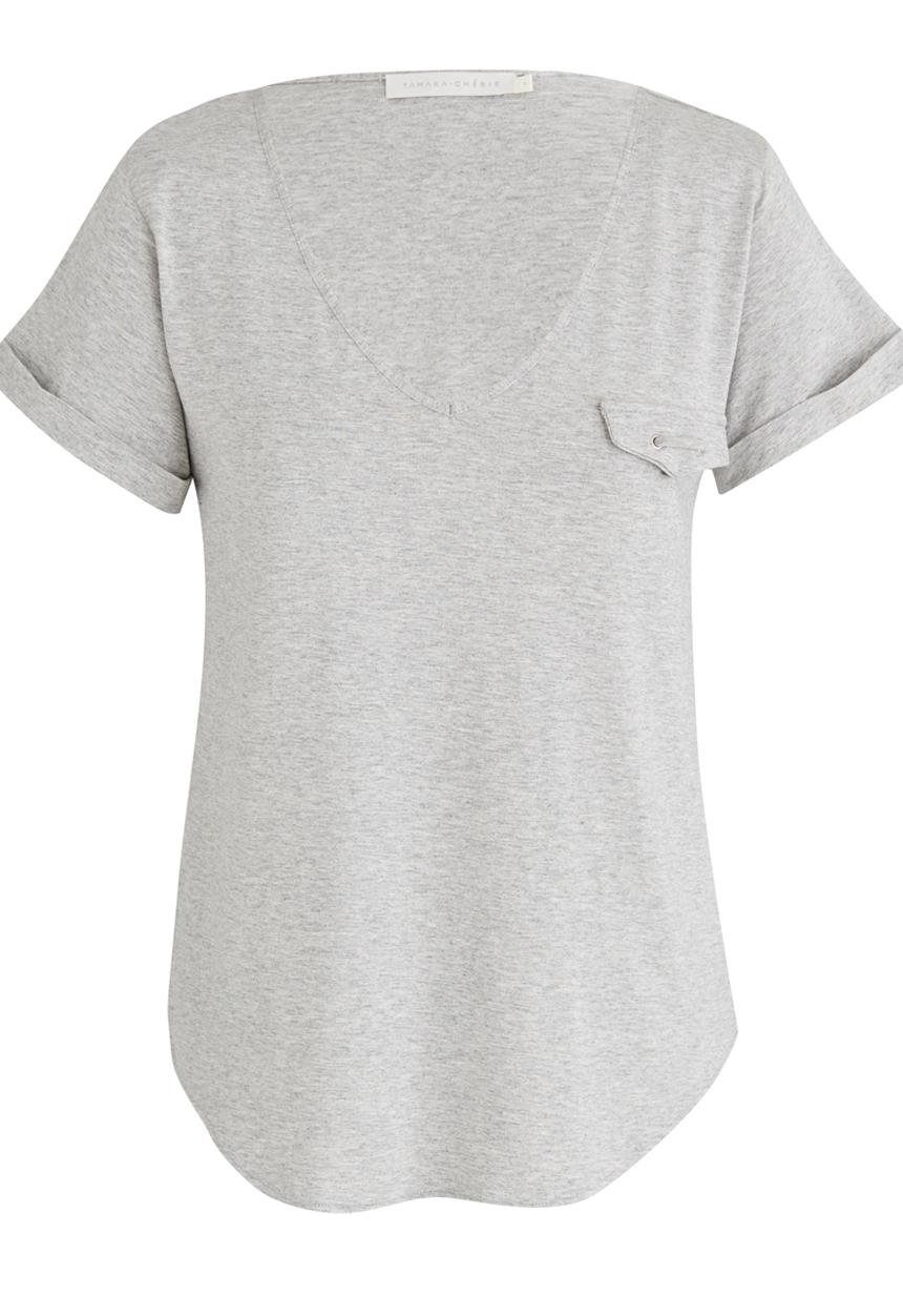 Tamara Chérie - Ana T-shirt Grey Melange