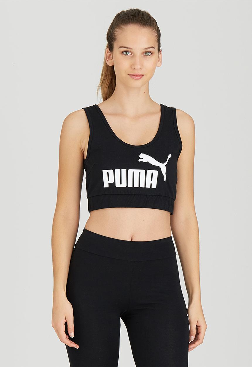 PUMA - Essential No-1 Crop Top Black