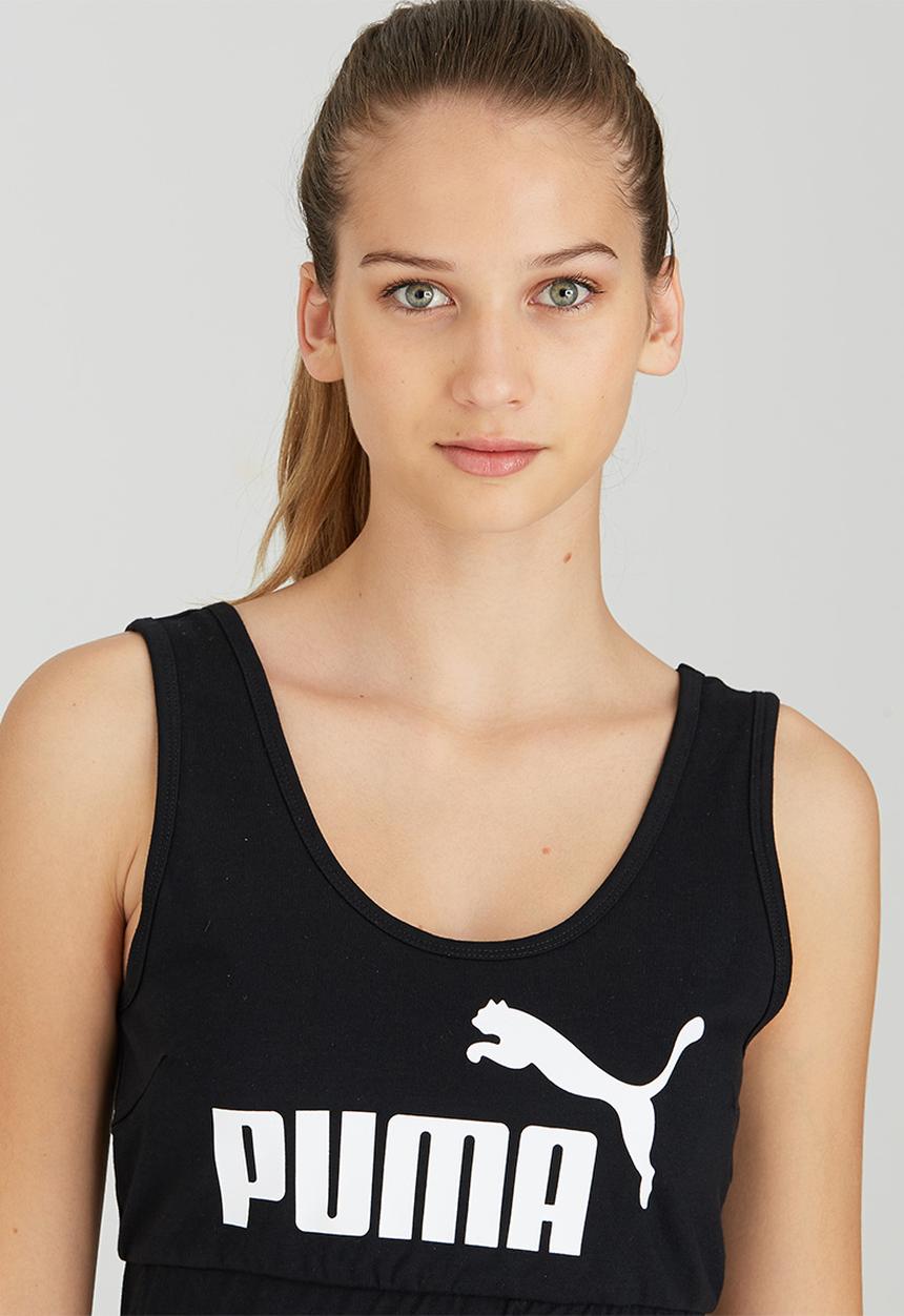 PUMA - Essential No-1 Crop Top Black