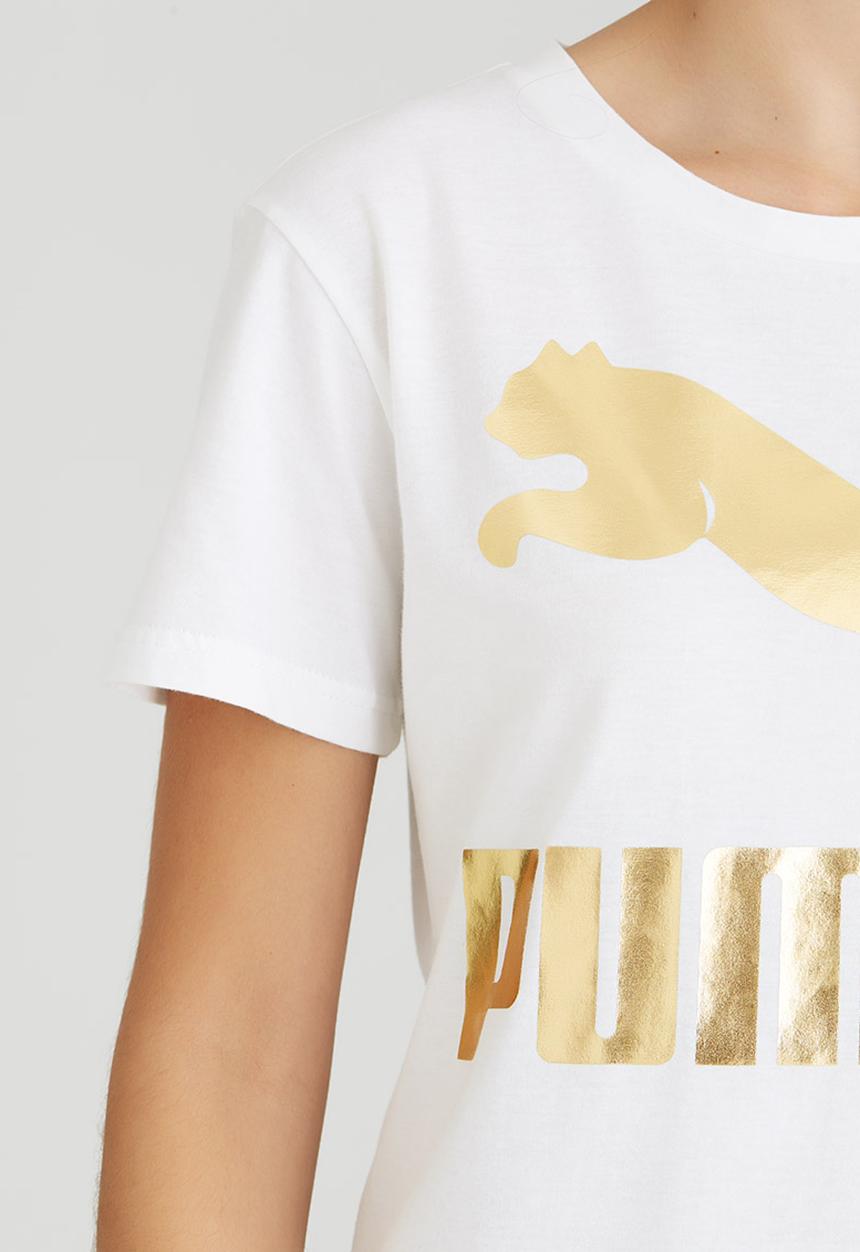 PUMA - Archive Logo Tee White