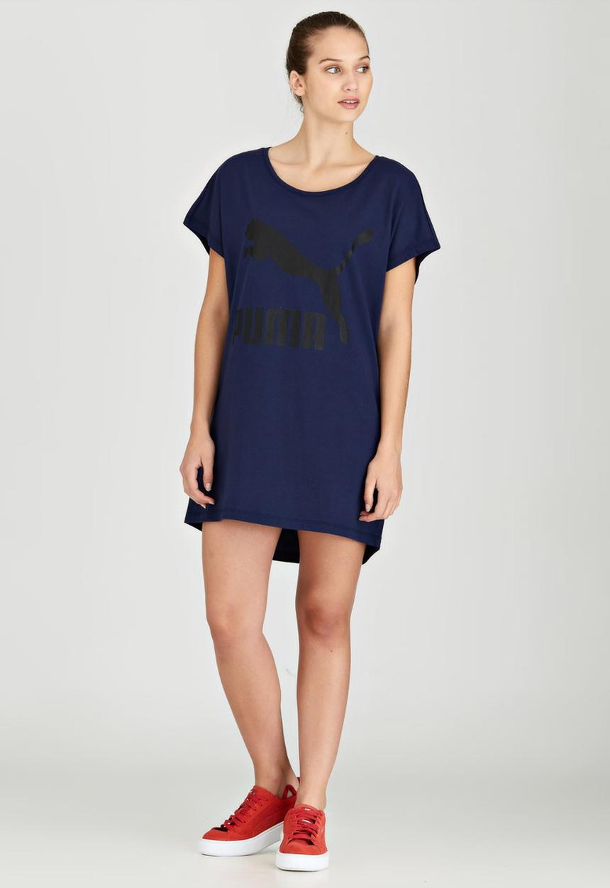 PUMA - No-1 Logo Sweater Dress Navy