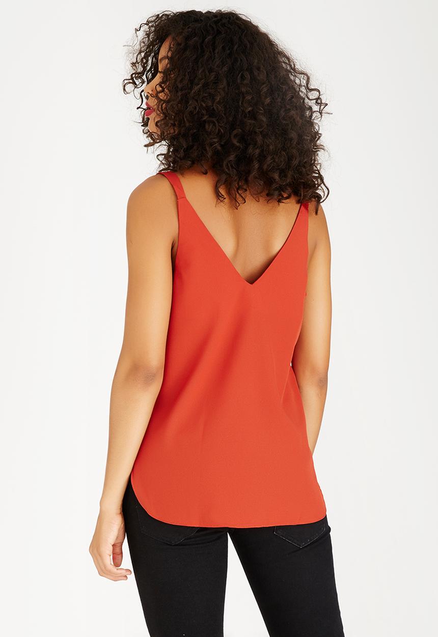 STYLE REPUBLIC - Utility Cami Mid Brown