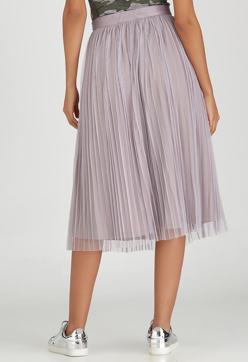 BoohooDNU - Midi Tulle Skirt Pale Purple