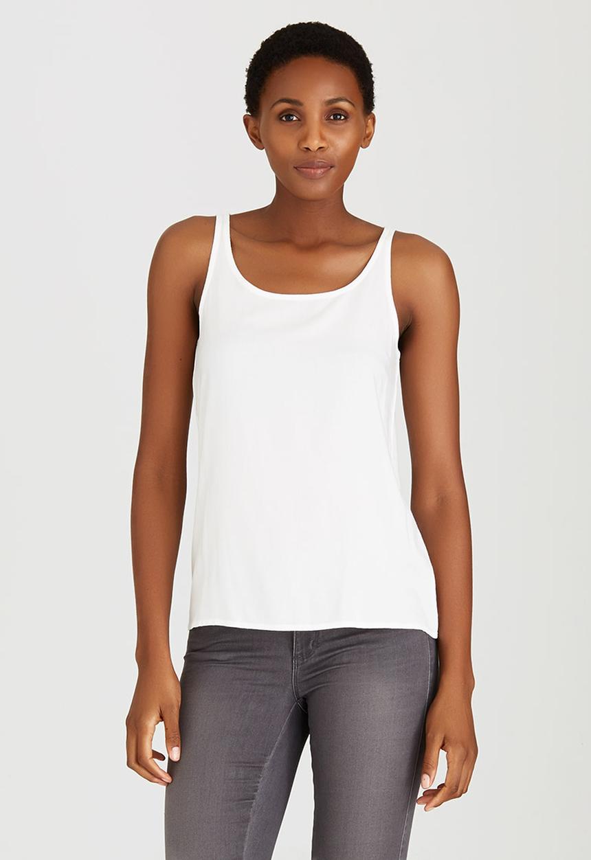 ONLY - Geggo Easy Fit Tank Top White