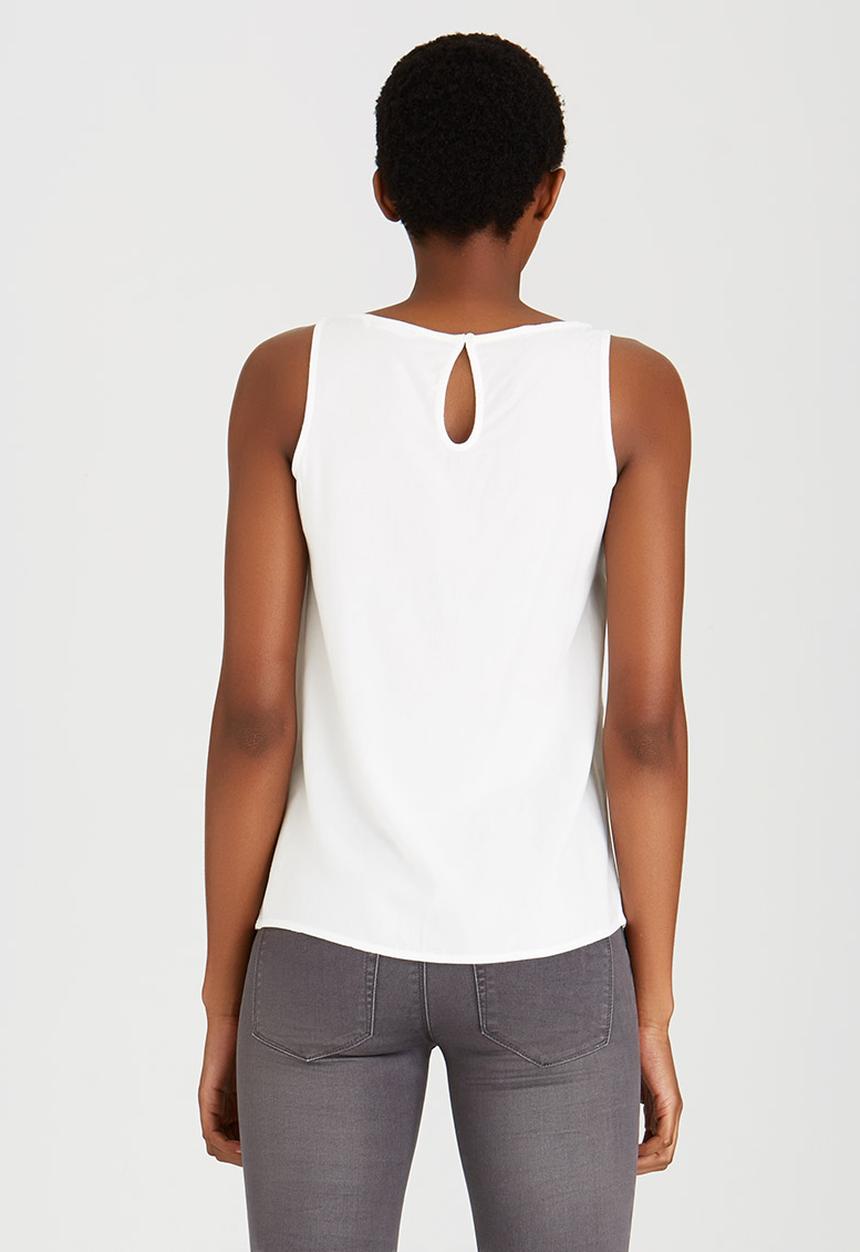 ONLY - Geggo Easy Fit Tank Top White