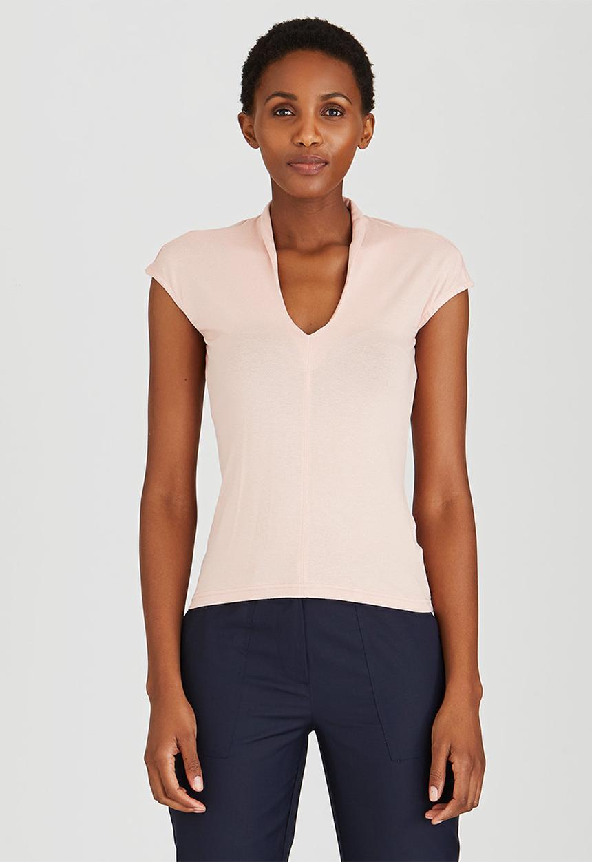edit - Easy-wearing Knit Cami Pale Pink
