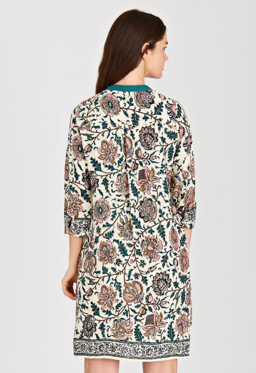 G Couture - Tunic with Tassel Mid Green