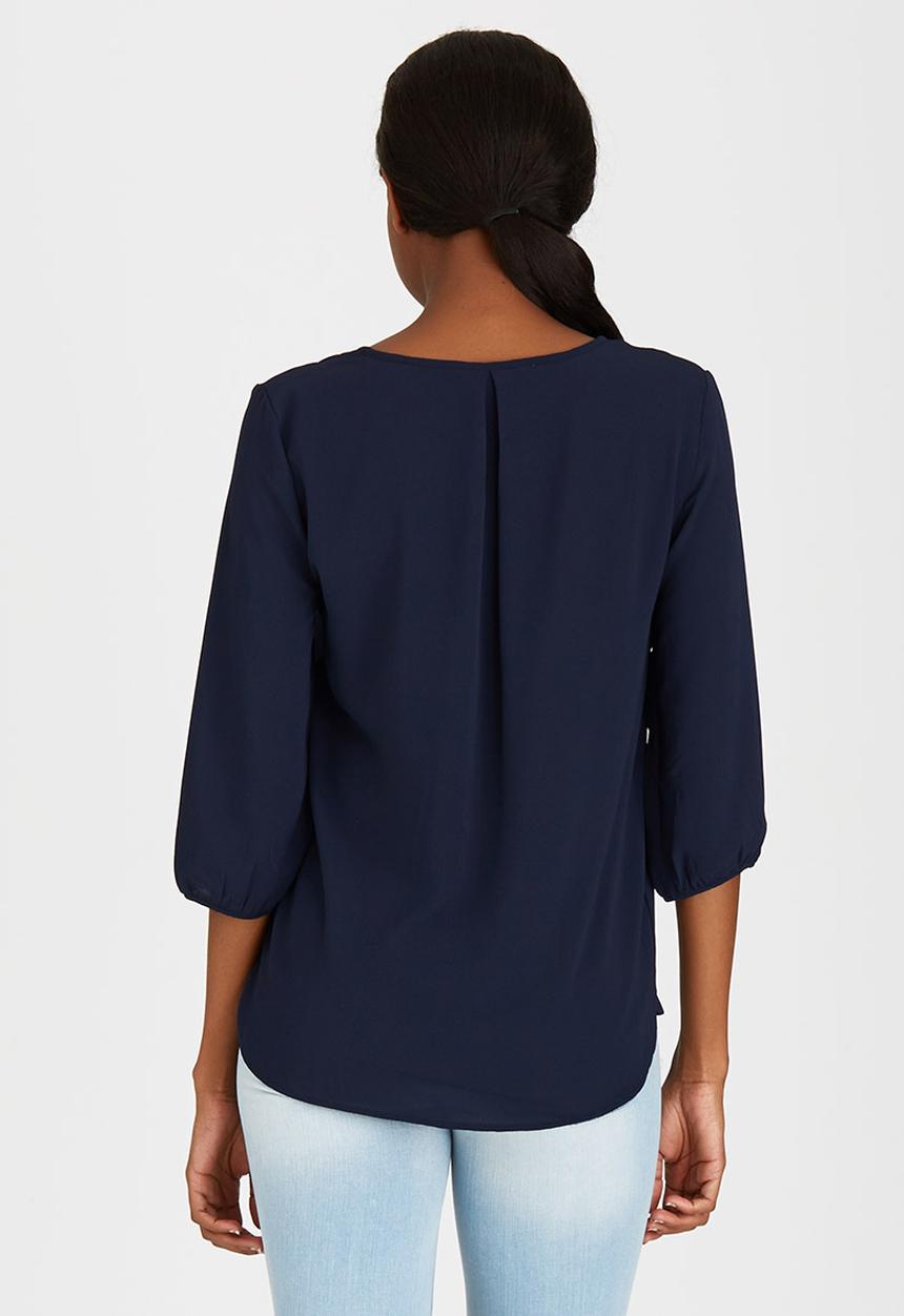 ONLY - Tassel Tunic Navy