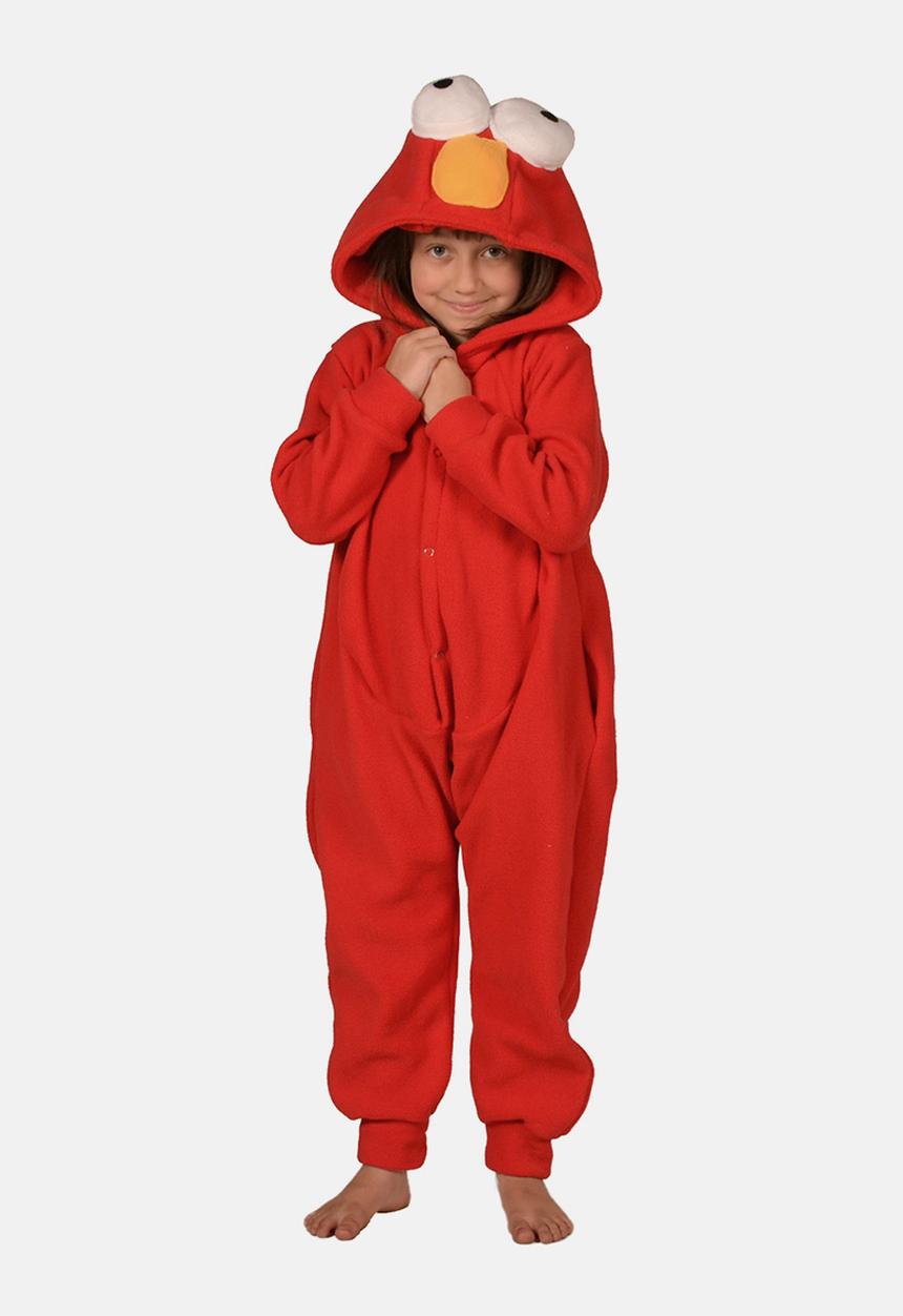 aFREAKa Clothing - Elmo Inspired Onesie Dark Red