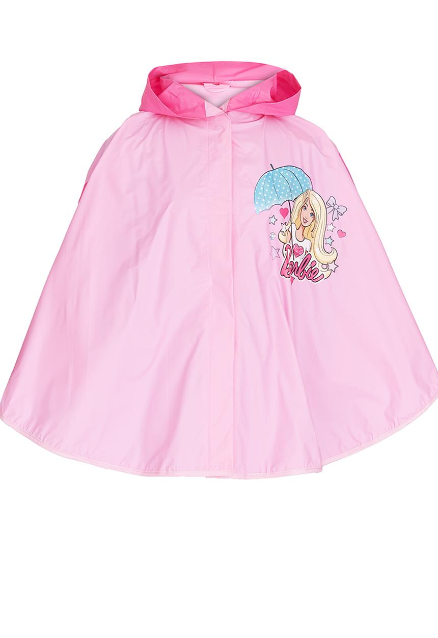 Character Fashion - Barbie Rain Poncho Mid Pink