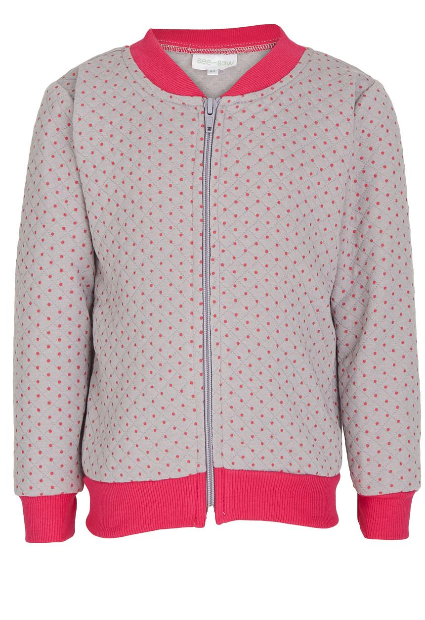 See-Saw - Quilted Bomber Grey
