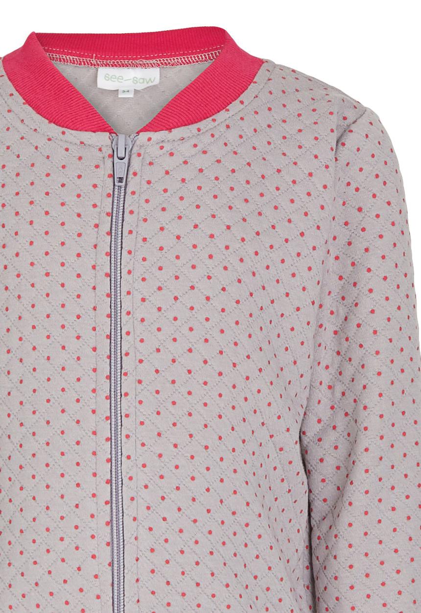 See-Saw - Quilted Bomber Grey