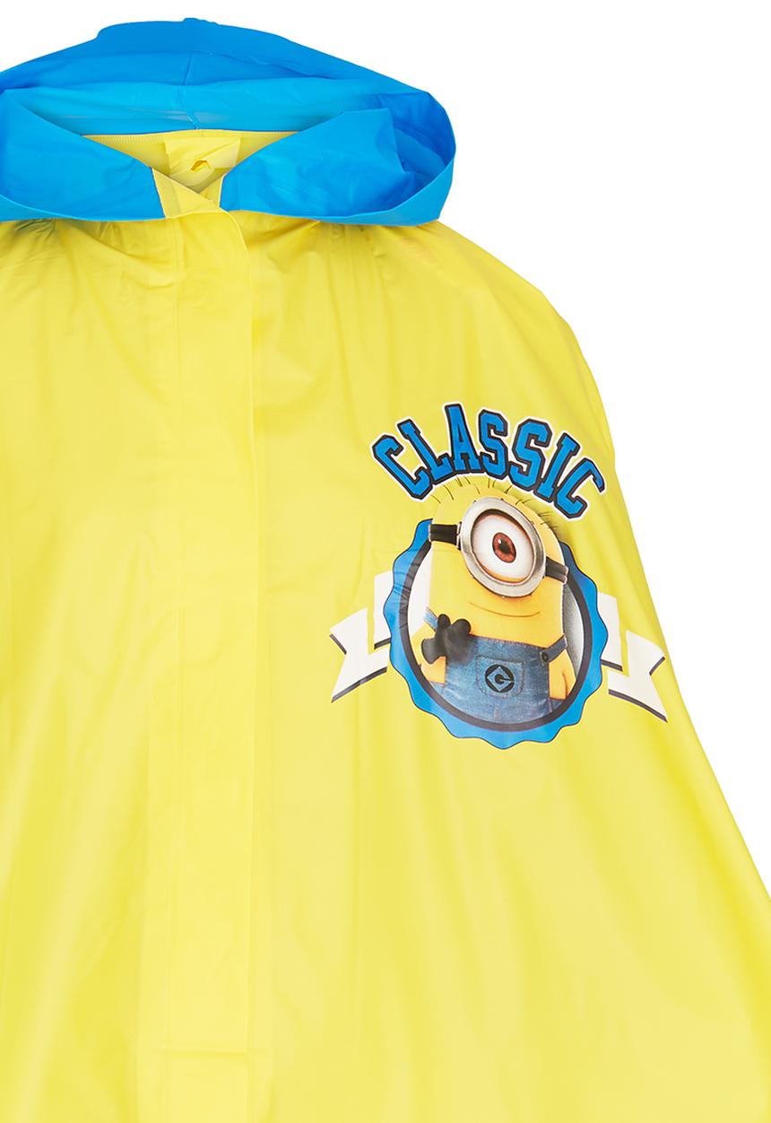 Character Fashion - Minion Rain Poncho Blue