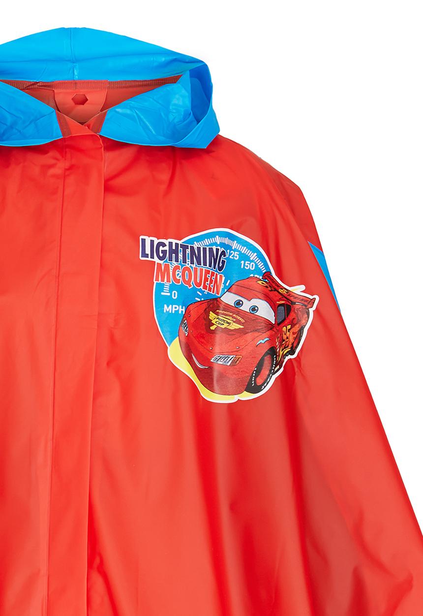 Character Fashion - Cars Rain Poncho Red
