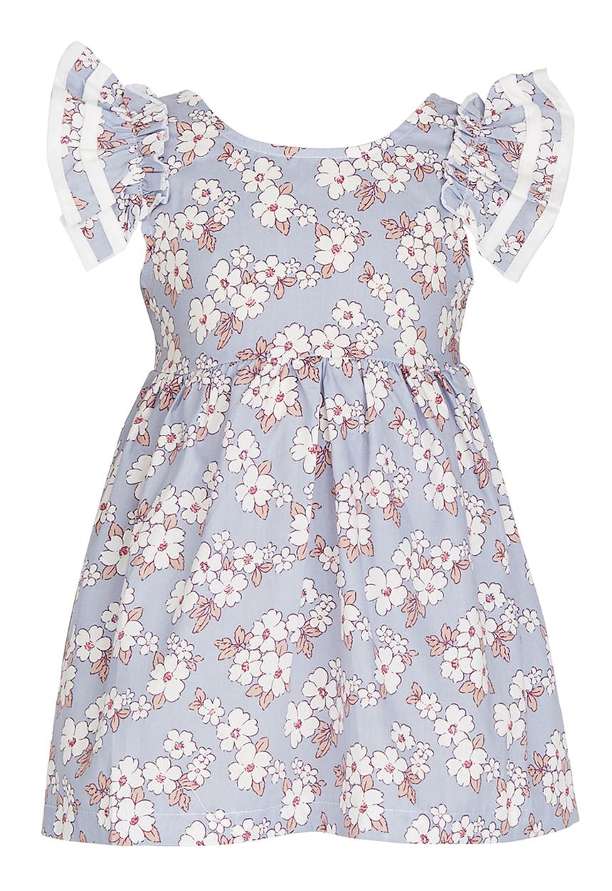 Pop Candy - Printed Floral Dress Multi-colour