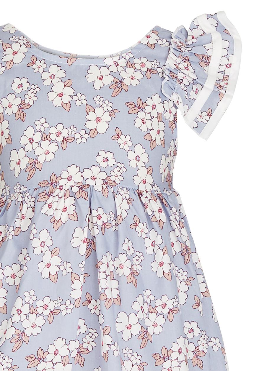 Pop Candy - Printed Floral Dress Multi-colour