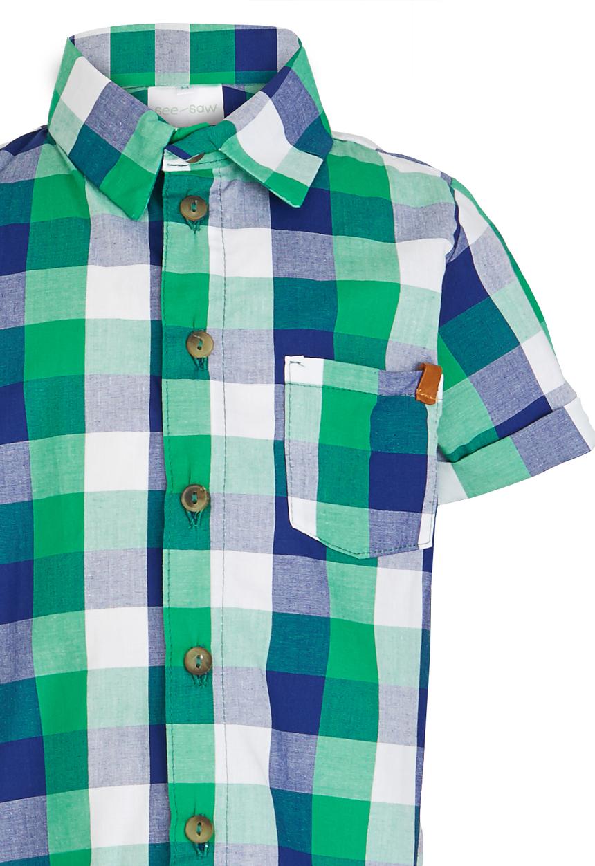 See-Saw - Check Shirt Multi-colour