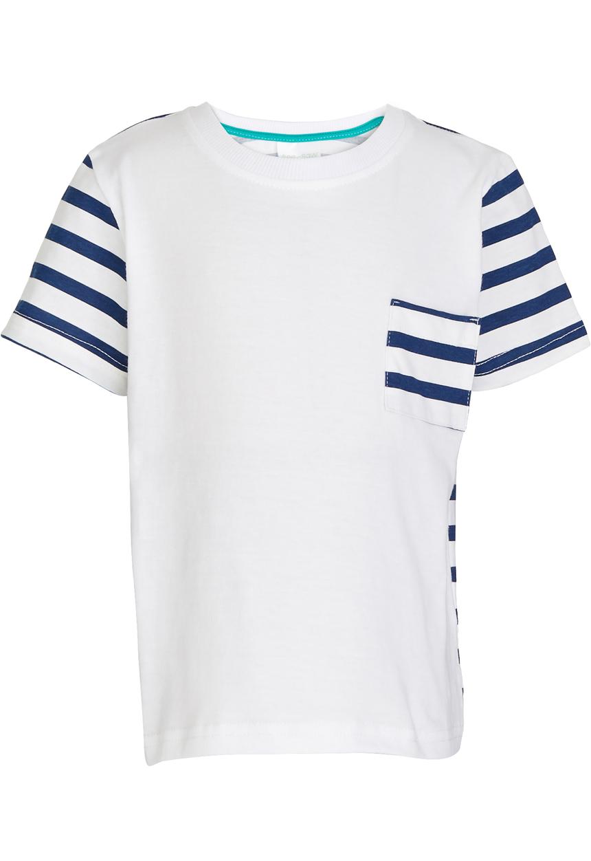 See-Saw - Colourblock Tee White