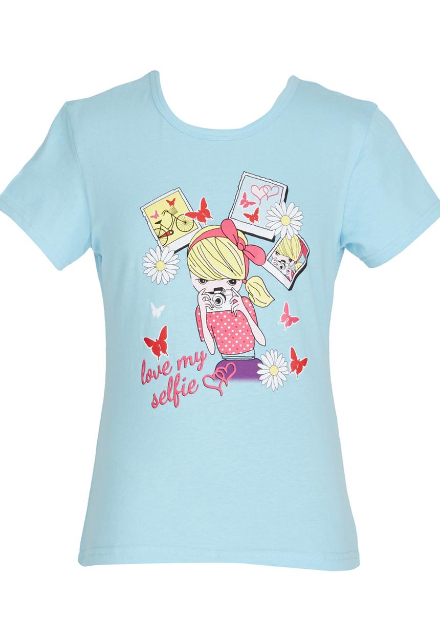 Pop Candy - My Selfie Pj Set Pale Blue