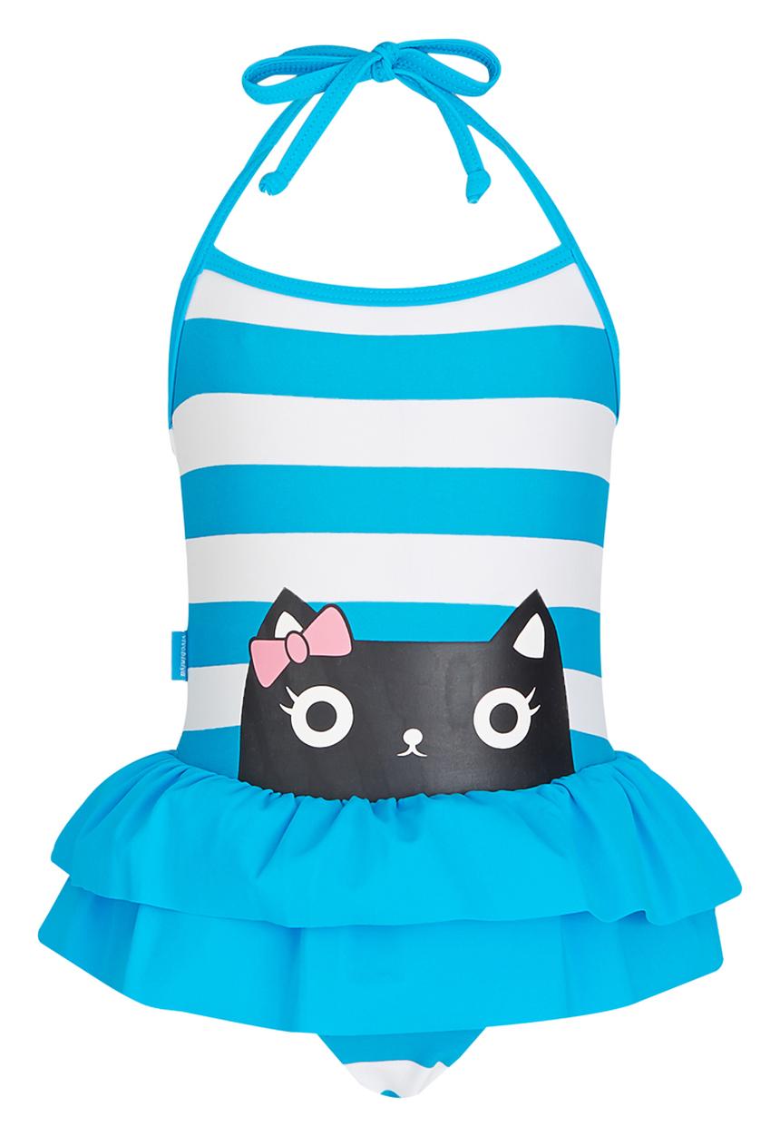 Pop Candy - 2 Piece Swimming Set Blue and White
