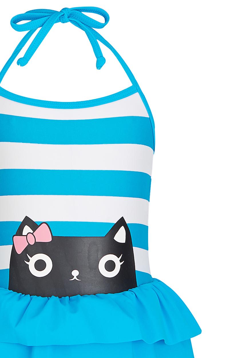 Pop Candy - 2 Piece Swimming Set Blue and White