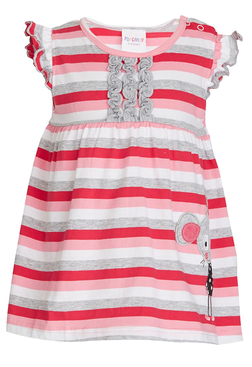 Pop Candy - Printed Top And Pant Set Multi-colour