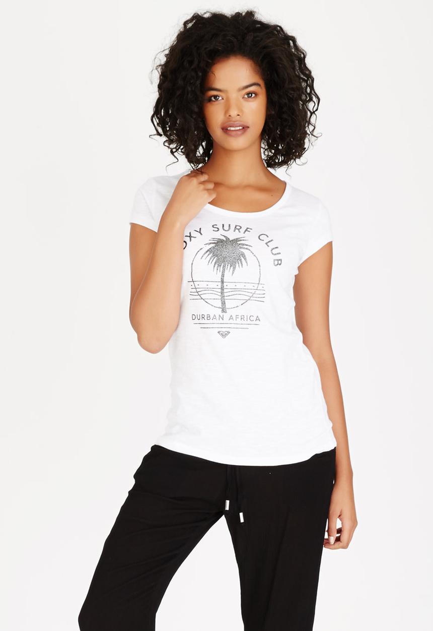 Roxy - Africa Surf Club Tee White