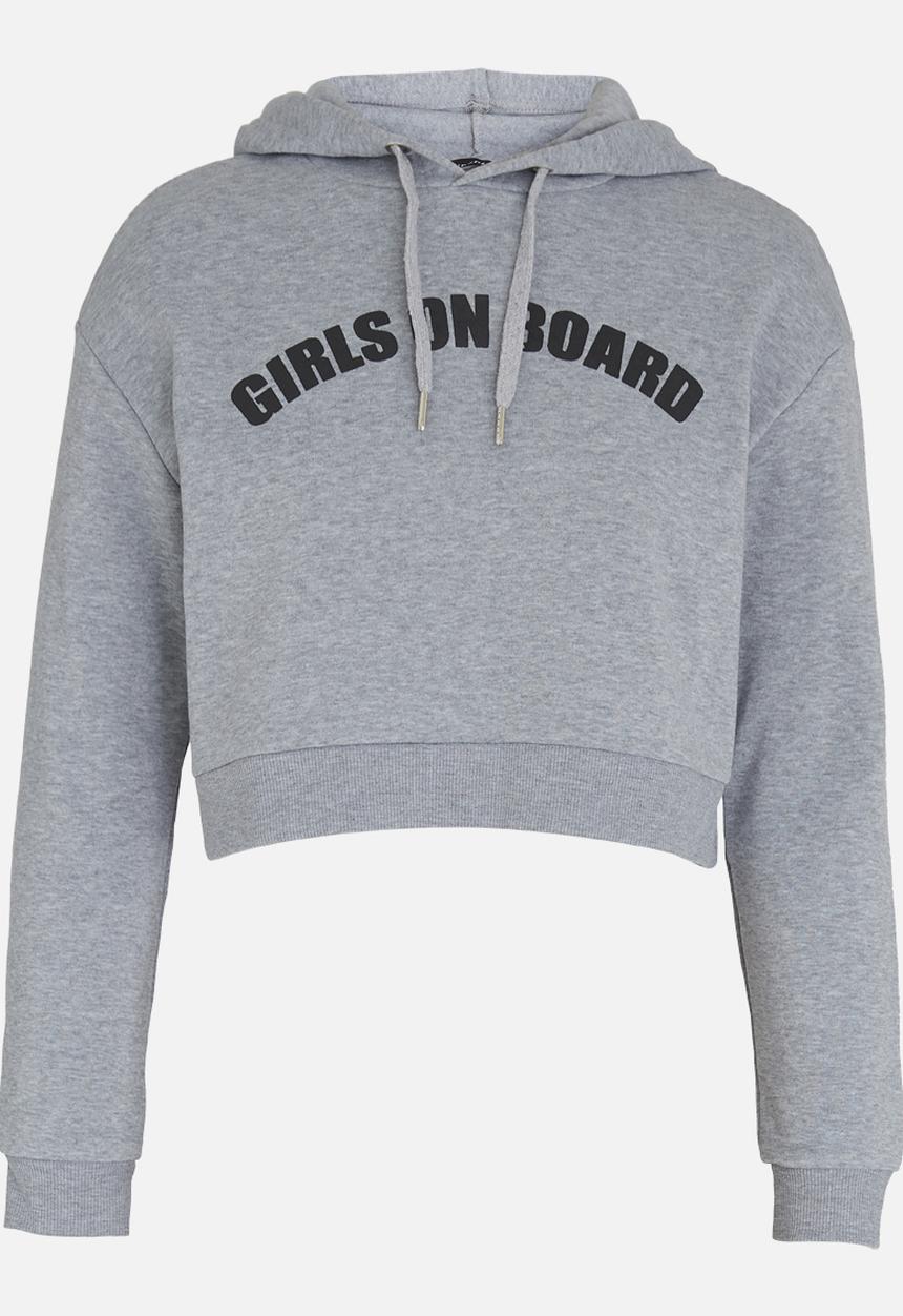 c(inch) - Girls On Board Hoody Grey