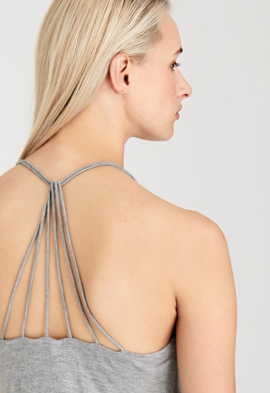 RVCA - Sheila Tank Top Grey Melange