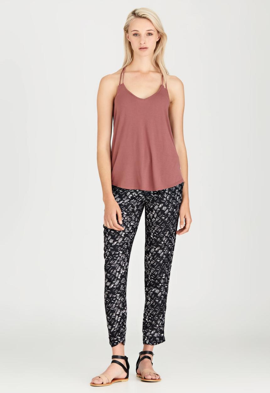 RVCA - Sheila Tank Top Dark Red