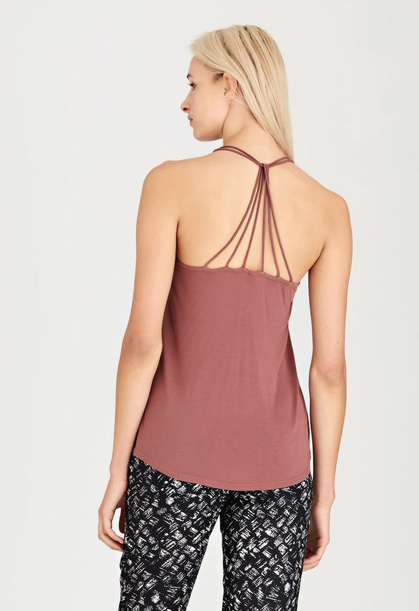 RVCA - Sheila Tank Top Dark Red