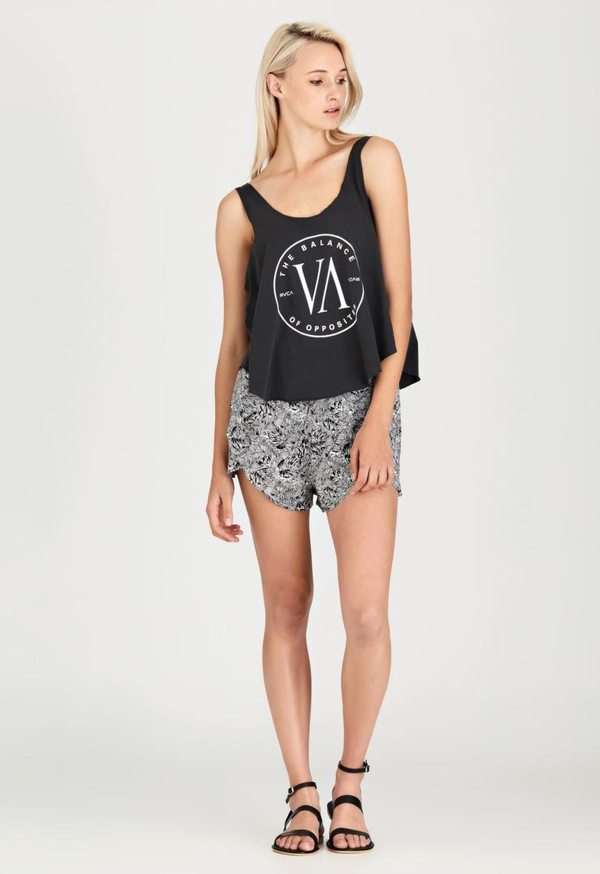 RVCA - VA Circle Tank Black