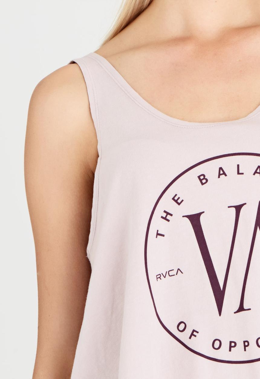 RVCA - VA Circle Tank Pale Purple